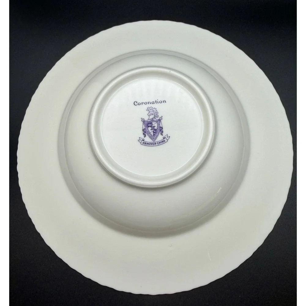 Vintage MCM Hanover China Coronation 8